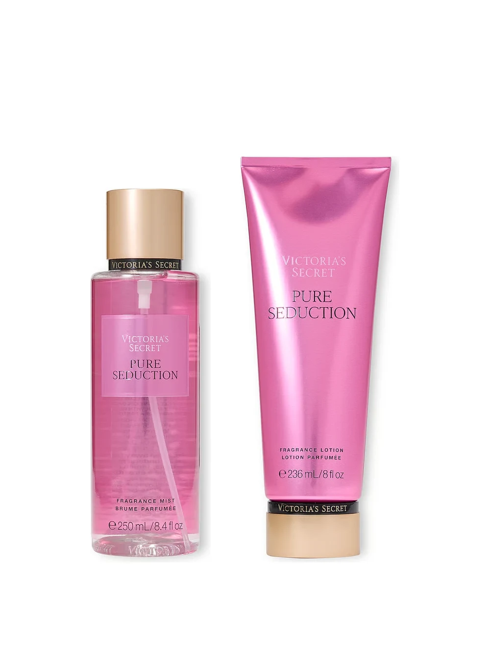 Kit Pure Seduction — Splash 250ml + Hidratante 236ml — foto 1